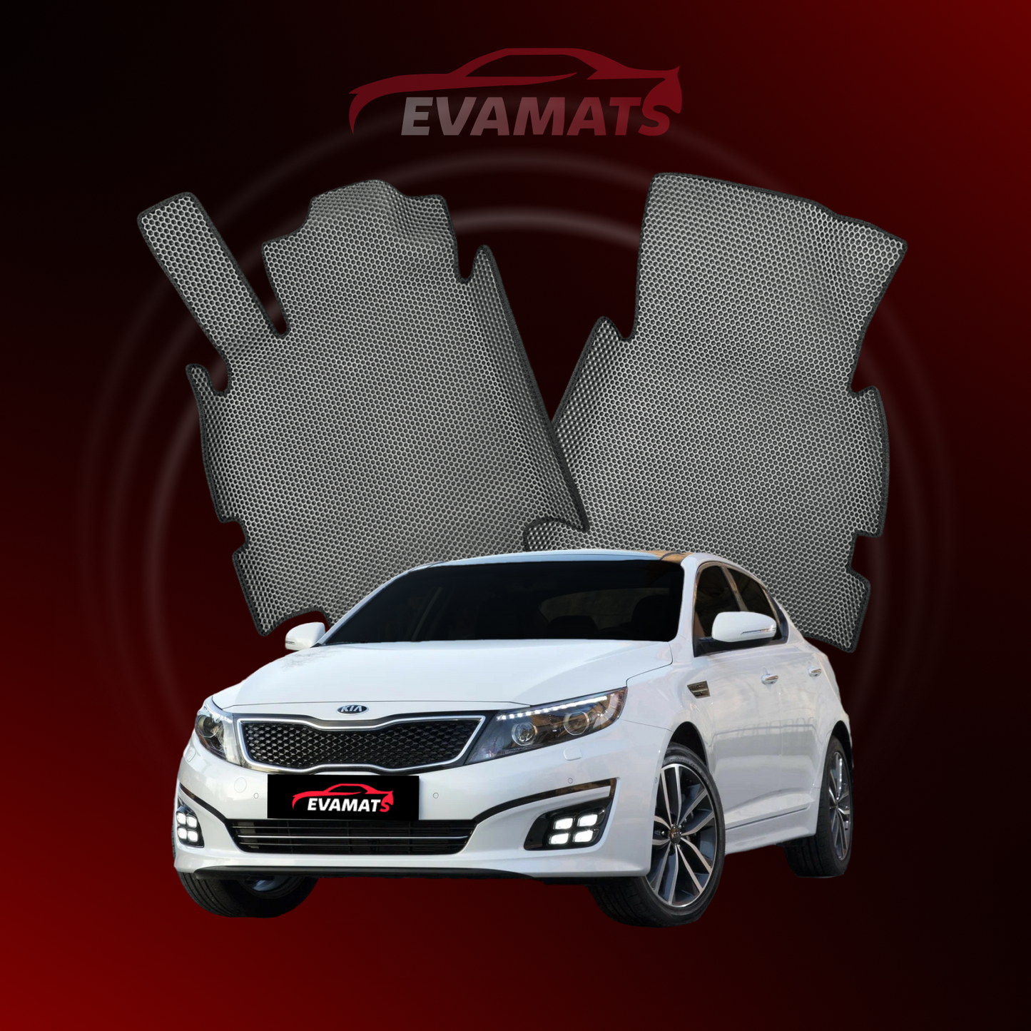 Dywaniki samochodowe EVAMATS do Kia Optima III gen 2010-2015 rok SEDAN