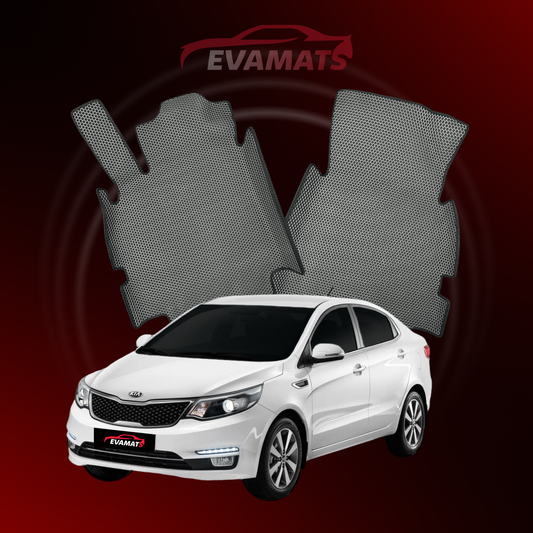 Dywaniki samochodowe EVAMATS do Kia Rio III gen 2011-2017 SEDAN