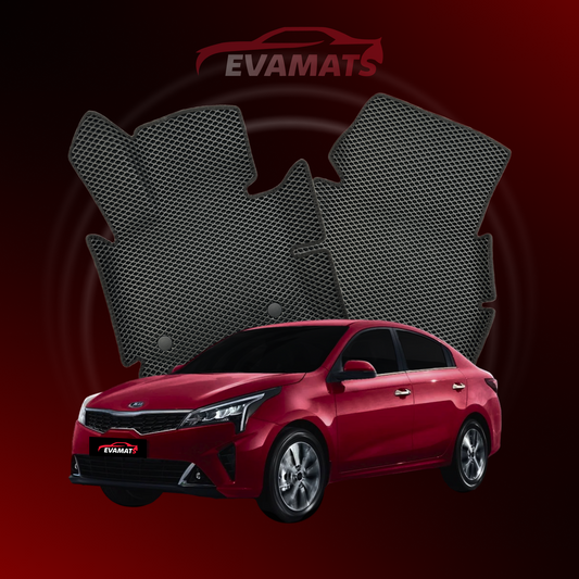 Dywaniki samochodowe EVAMATS do Kia Rio IV gen 2017-2023 rok SEDAN