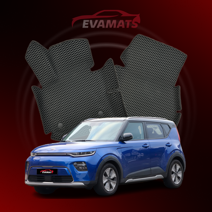 Коврики EVAMATS для Kia Soul EV II gen 2019-2024 года ХЭТЧБЕК 5 дверей