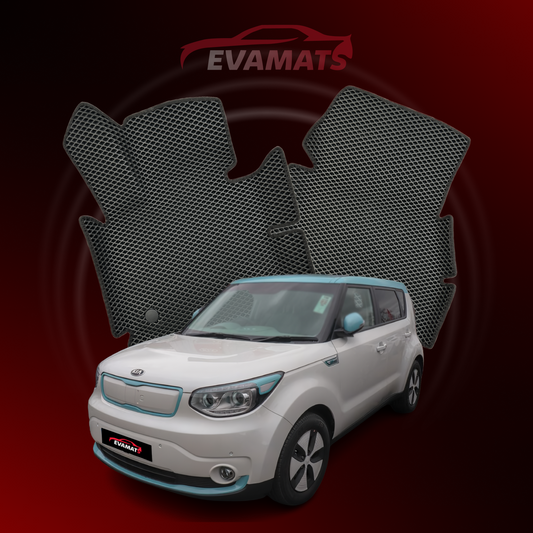 Dywaniki samochodowe EVAMATS do Kia Soul EV I gen 2014-2019 rok HATCHBACK 5 drzwi