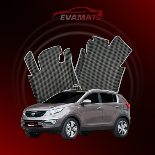 Dywaniki samochodowe EVAMATS do Kia Sportage III gen 2010-2016 rok SUV