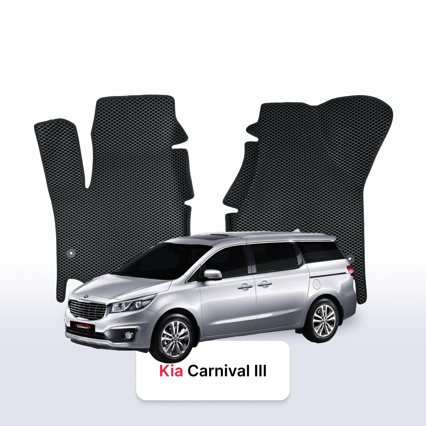 EVA Dywaniki samochodowe od EVA MATS 3D do Kia Carnival III gen 2014-2021 rok MINIVAN