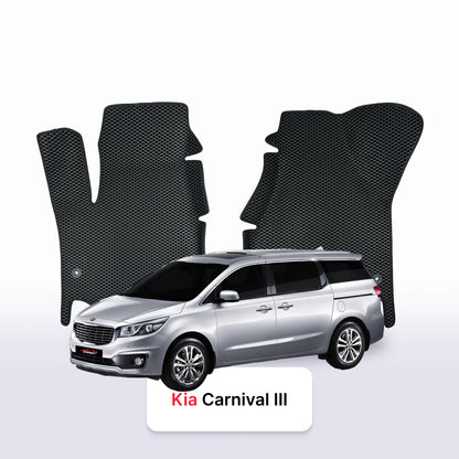 EVA Dywaniki samochodowe od EVA MATS 3D do Kia Carnival III gen 2014-2021 rok MINIVAN