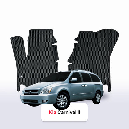 EVA Dywaniki samochodowe od EVA MATS 3D do Kia Carnival II gen 2006-2014 rok MINIVAN