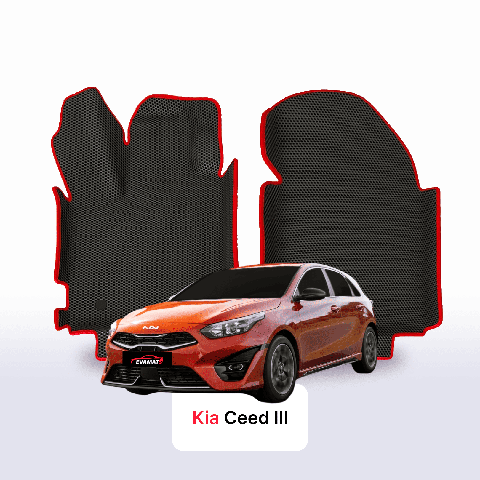 EVA Dywaniki samochodowe od EVA MATS 3D do Kia Ceed III gen 2018-2026 rok Hatchback 5 drzwi BENZYNA