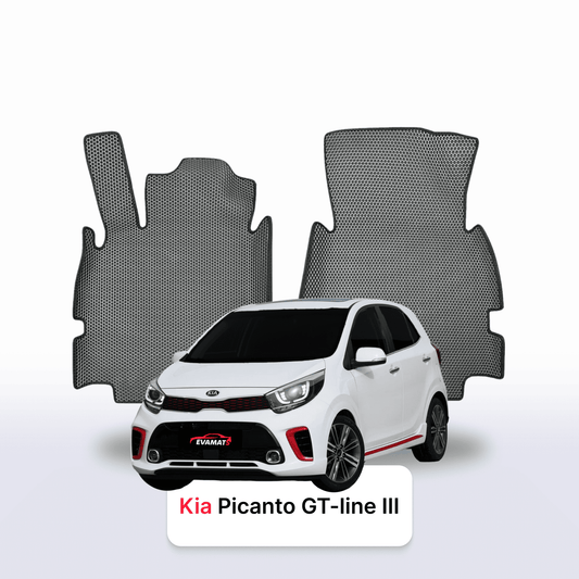 Коврики в салон EVAMATS для Kia Picanto GT-line III gen 2017-2025 года выпуска ХЭТЧБЕК 5 дверей