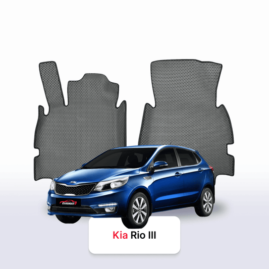 Коврики EVAMATS для Kia Rio III gen 2011-2017 HATCHBACK 5 дверей