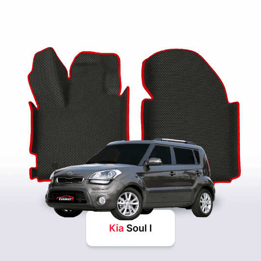Коврики EVAMATS для Kia Soul I поколения 2008-2014 года выпуска ХЭТЧБЕК 5 дверей