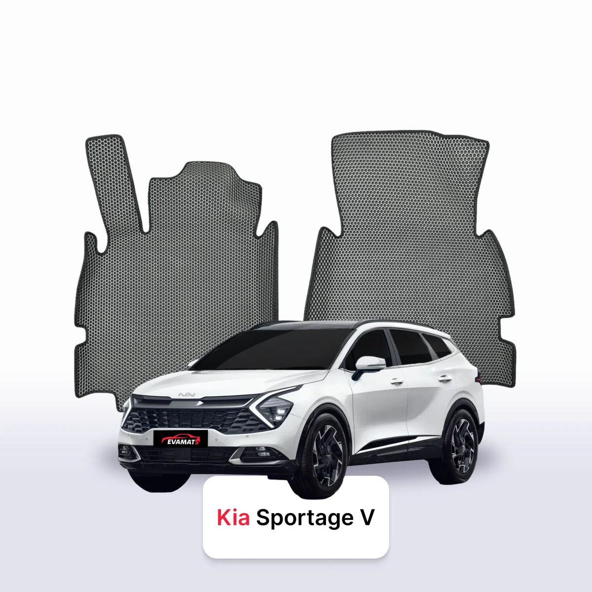 EVA Dywaniki samochodowe od EVA MATS 3D do Kia Sportage V gen 2021-2028 rok SUV zwykły BENZYNA