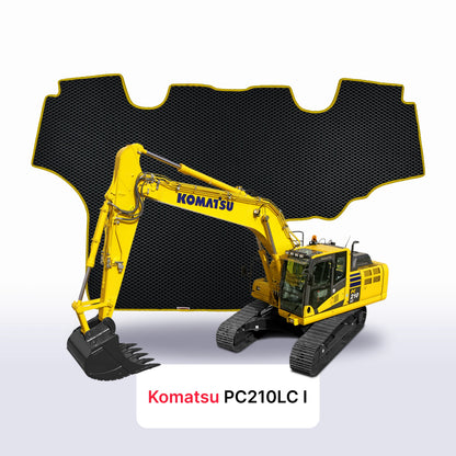 EVA Dywaniki samochodowe od EVA MATS 3D do Komatsu PC210LC 1 gen 2015-2021 rok KOPARKA