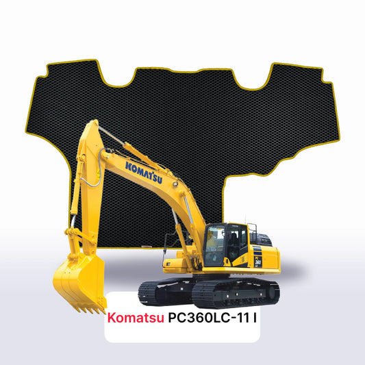 EVA Dywaniki samochodowe od EVA MATS 3D do Komatsu PC360LC-11 1 gen 2015-2021 rok KOPARKA