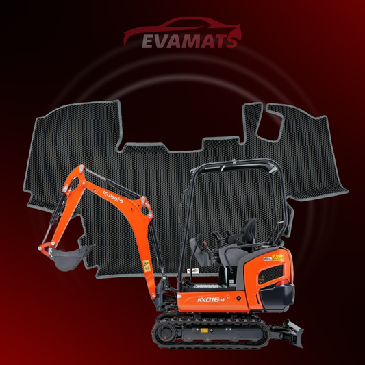 Автомобільні килимки EVAMATS для ЕКСКАВАТОРА Kubota KX016-4 1st gen 2014-2025 р.в.