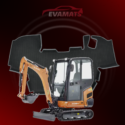 Dywaniki samochodowe 3D EVAMATS do Kubota KX018-4 1 gen 2018-2025 rok Koparka