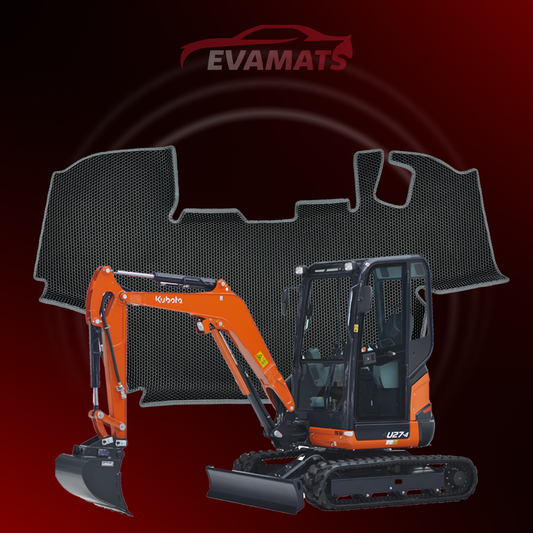 Dywaniki samochodowe EVAMATS do Kubota U27-4 1 gen 2015-2025 rok KOPARKA