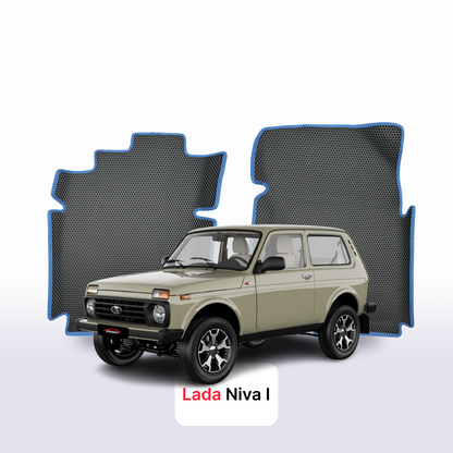 EVA Dywaniki samochodowe od EVA MATS 3D do Lada Niva 1 gen 1977-1998 rok SUV 3 drzwi