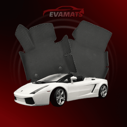 Коврики EVAMATS для Lamborghini Gallardo 1st gen 2003-2013 г.в. Spyder CABRIOLET