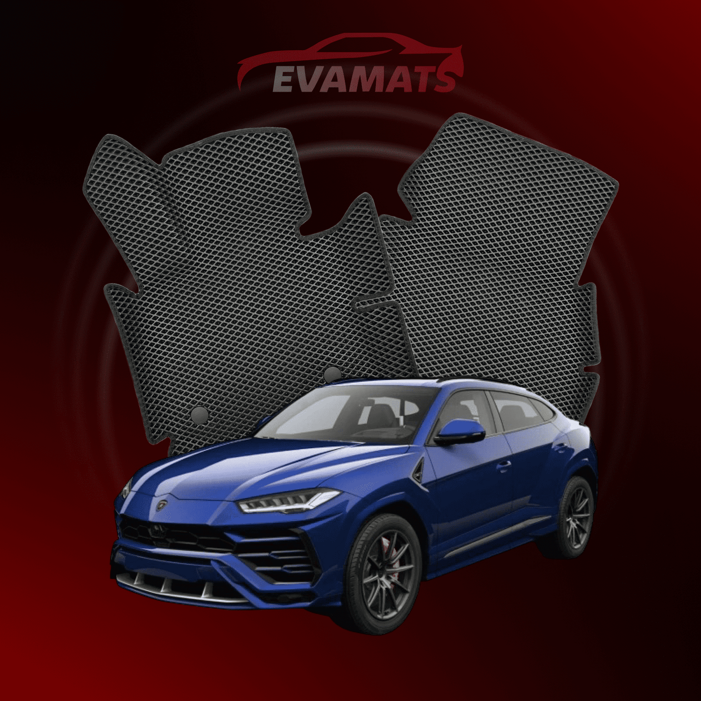 Автоковрики EVAMATS для позашляховика Lamborghini Urus 1st gen 2017-2025 р.в.