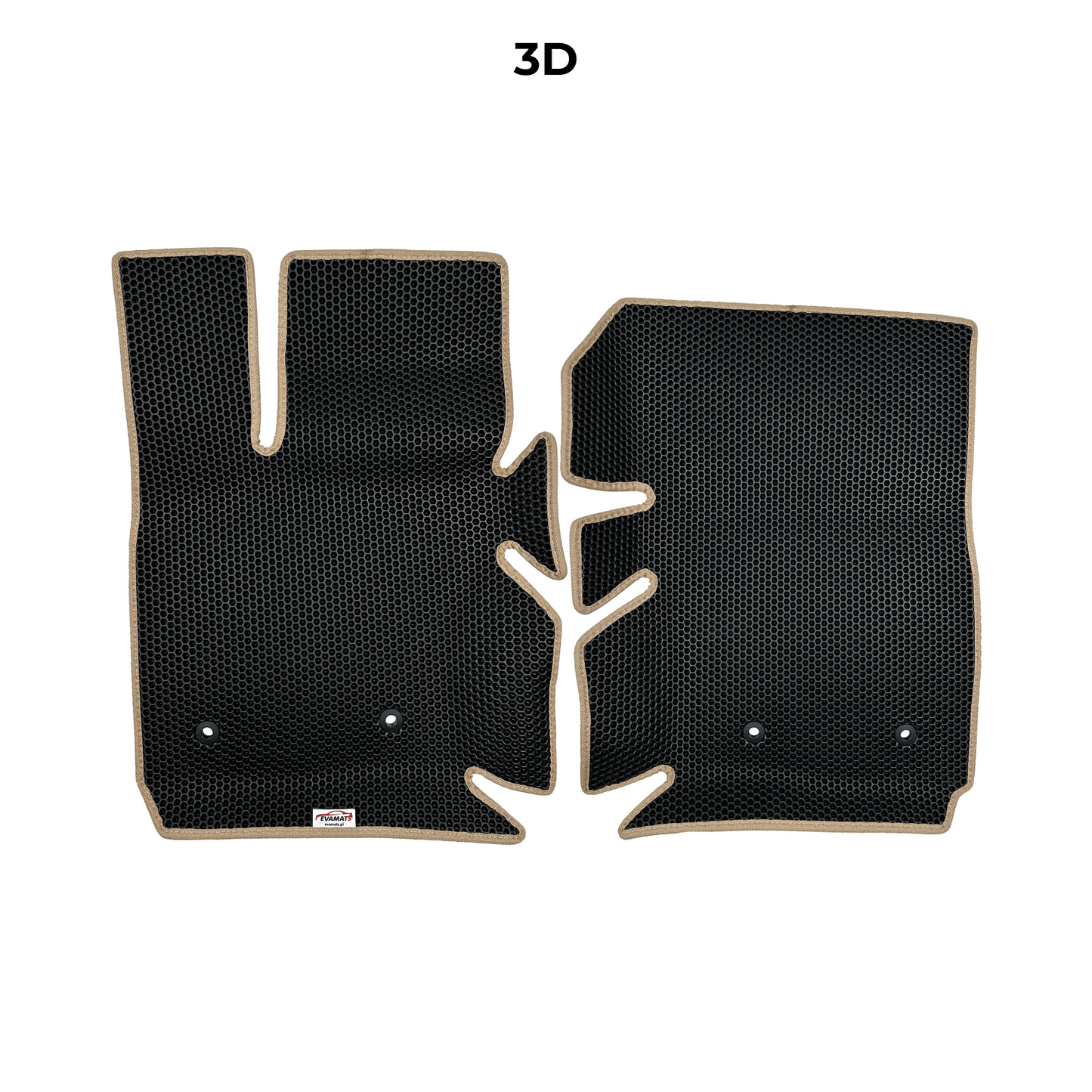 EVA Dywaniki samochodowe od EVA MATS 3D do Land Rover Defender(130) 2 gen 2019-2025 rok SUV LONG