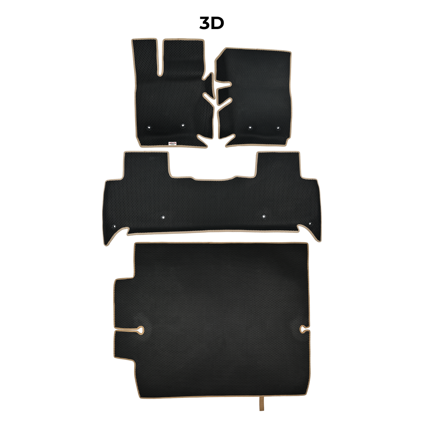 EVA Dywaniki samochodowe od EVA MATS 3D do Land Rover Defender(130) 2 gen 2019-2025 rok SUV LONG