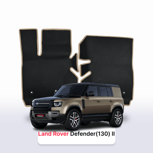 EVA Dywaniki samochodowe od EVA MATS 3D do Land Rover Defender(130) 2 gen 2019-2025 rok SUV LONG