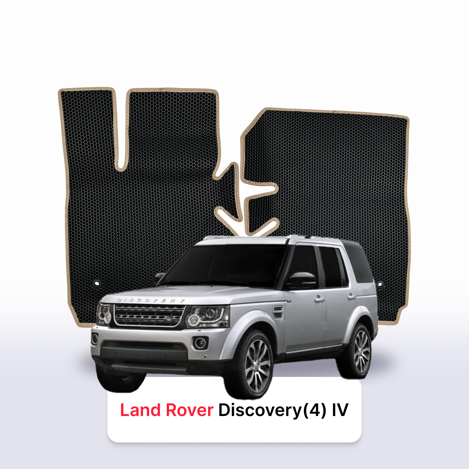 EVA Dywaniki samochodowe od EVA MATS 3D do Land Rover Discovery(4) 4 gen 2009-2016 rok
