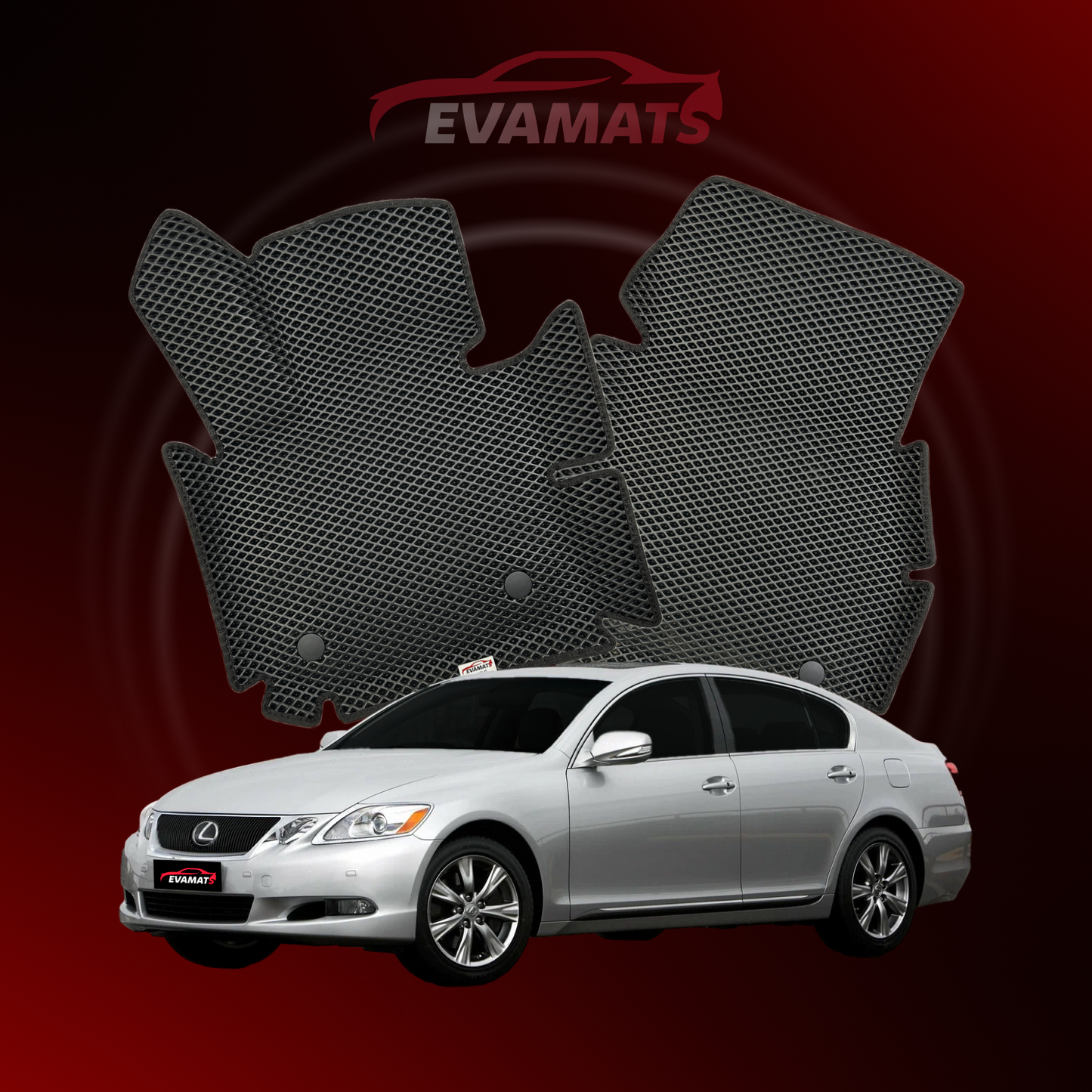 Автоковрики EVAMATS для Lexus GS 3 gen 2004-2011 SEDAN