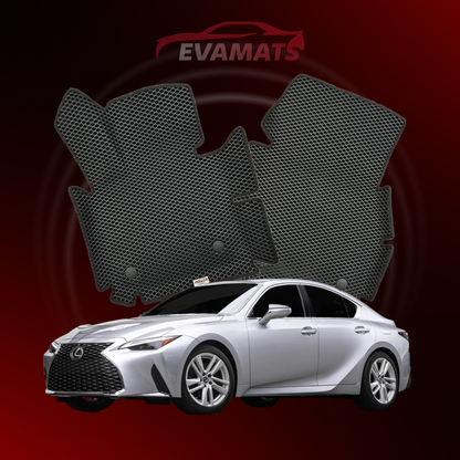 Автоковрики EVAMATS для Lexus IS 3 gen 2013-2025 SEDAN