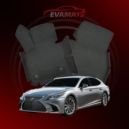 Dywaniki samochodowe EVAMATS do Lexus LS 5 gen 2017-2025 rok SEDAN