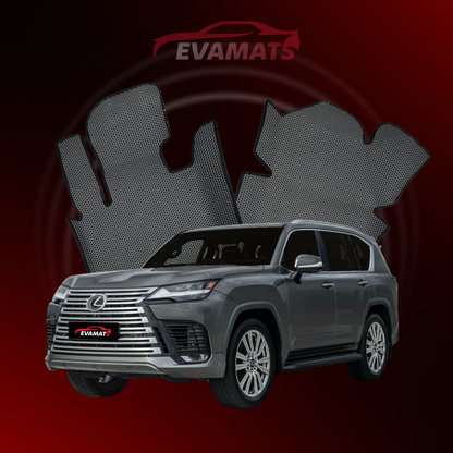 Коврики EVAMATS для внедорожника Lexus LX 4 поколения 2021-2025 гг.