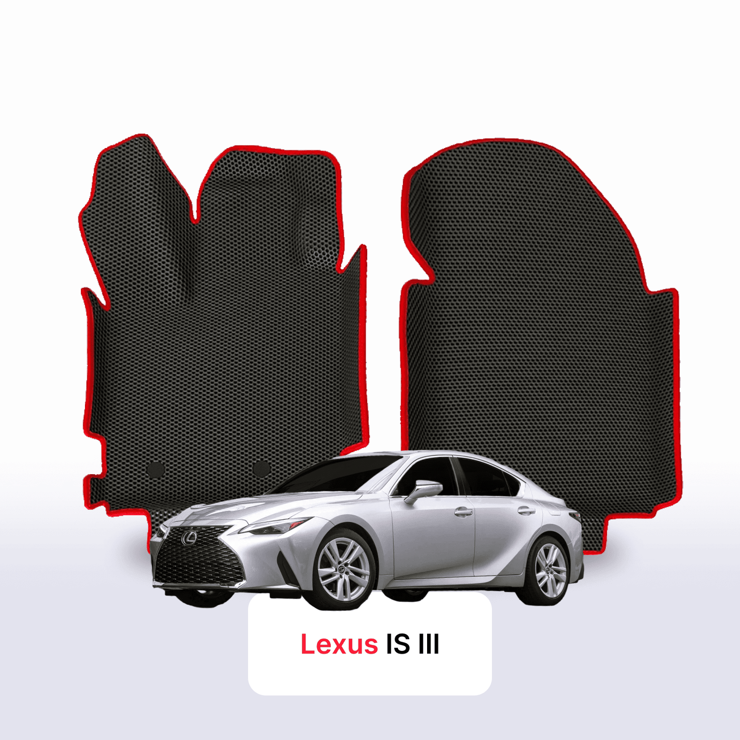 Dywaniki samochodowe 3D EVAMATS do Lexus IS 3 gen 2013-2025 rok SEDAN