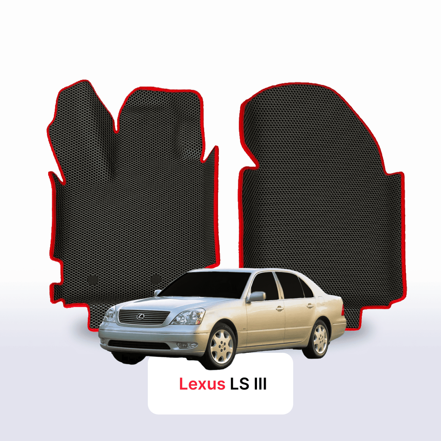 Dywaniki samochodowe EVAMATS do Lexus LS 3 gen 2000-2006 rok SEDAN