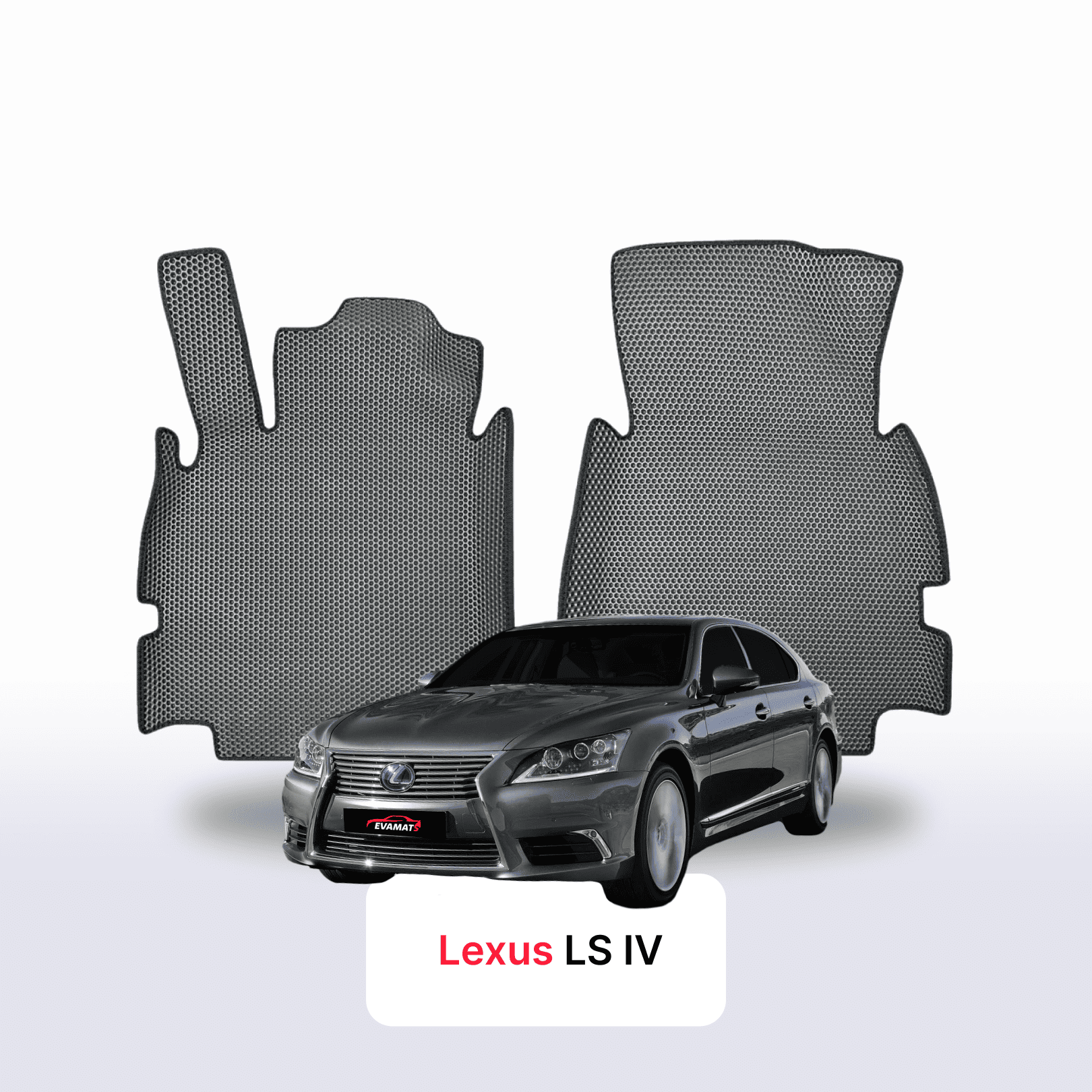 EVA Dywaniki samochodowe od EVA MATS 3D do Lexus LS 4 gen 2006-2017 rok SHORT SEDAN HYBRID