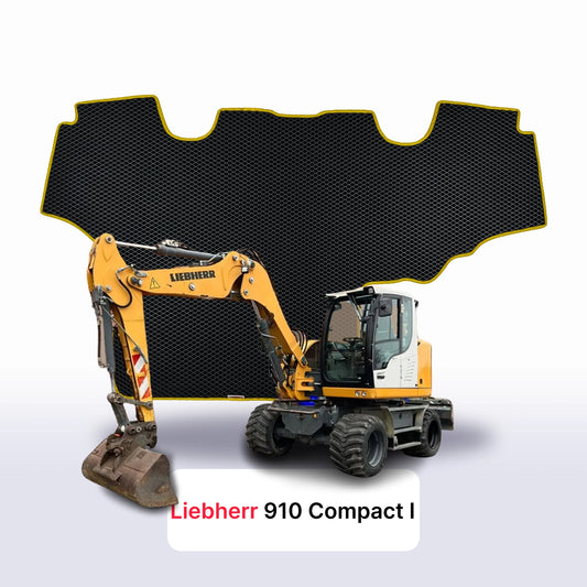 EVA Dywaniki samochodowe od EVA MATS 3D do Liebherr 910 Compact 1 gen 2013-2027 rok KOPARKA