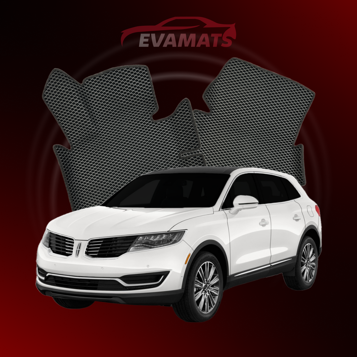 Dywaniki samochodowe 3D EVAMATS do Lincoln MKX 2 gen 2015-2018 rok SUV