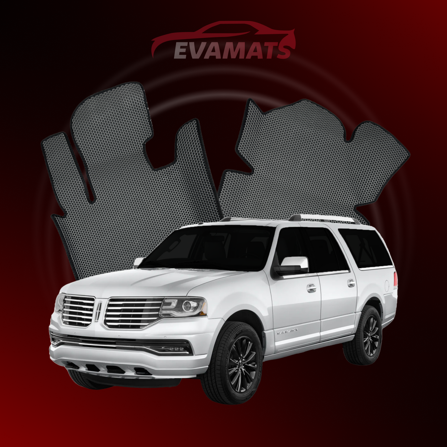 Dywaniki samochodowe EVAMATS do Lincoln Navigator(U326) 3 gen 2006-2017 rok LONG SUV