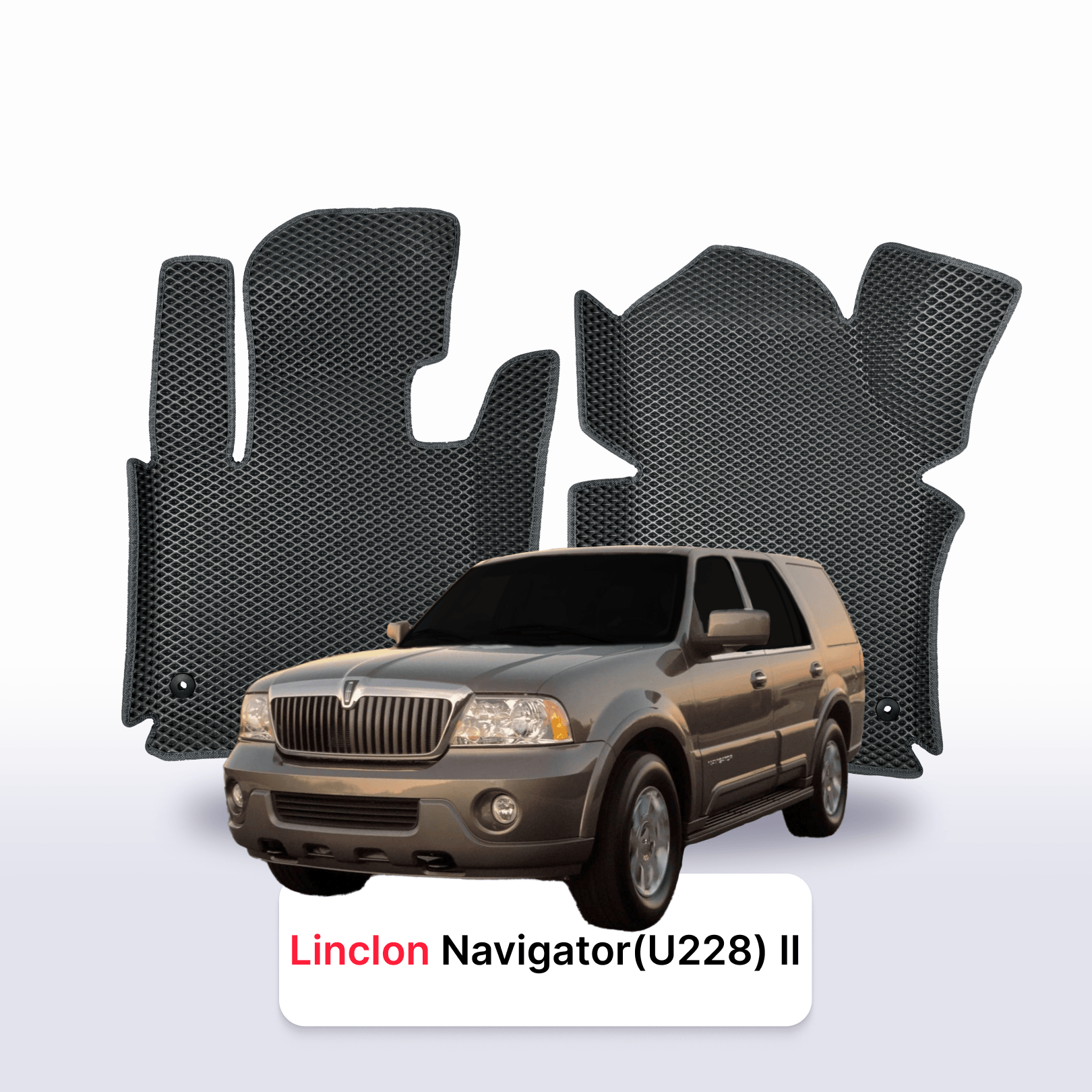 EVA Dywaniki samochodowe od EVA MATS 3D do Lincoln Navigator(U228) 2 gen 2002-2006 rok SUV