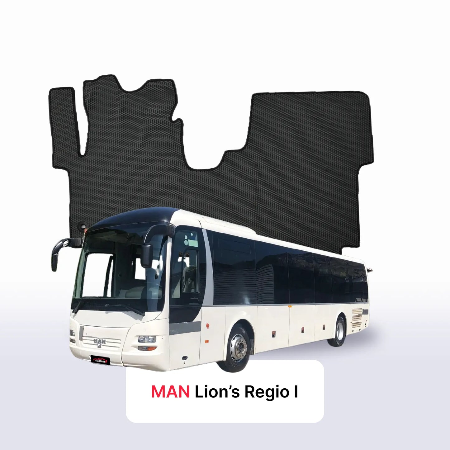 Коврики EVAMATS для АВТОБУСА MAN Lion's City 1-го поколения 1996-2025 года выпуска