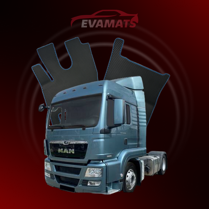 Автоковрики EVAMATS для MAN TGS 1st gen 2007-2023 р.в. ТРАКТОР ПРИЧІП