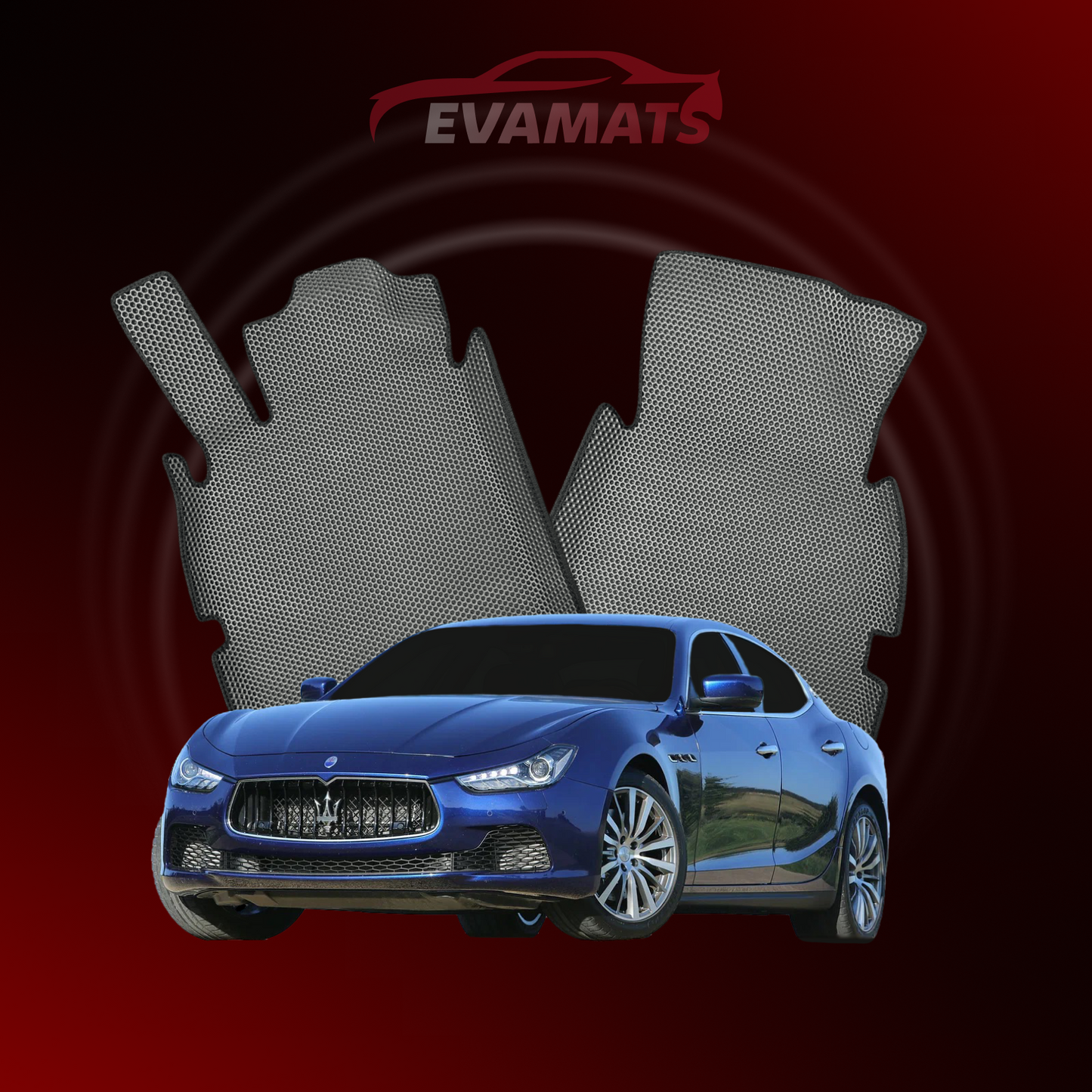 Dywaniki samochodowe EVAMATS do Maserati Ghibli(M157) 2 gen 2013-2020 rok SEDAN