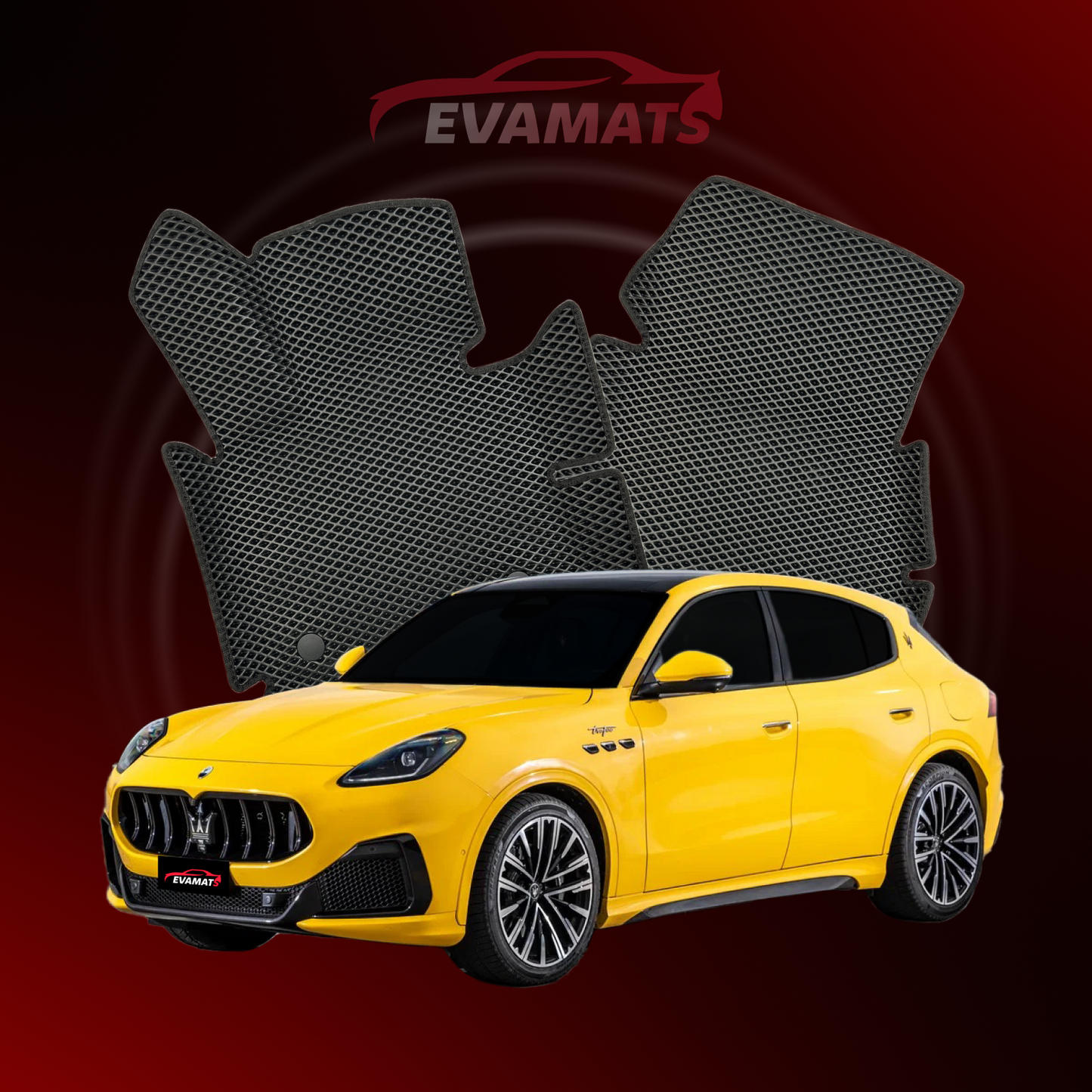 Dywaniki samochodowe EVAMATS do Maserati Grecale 1 gen 2022-2023 rok SUV