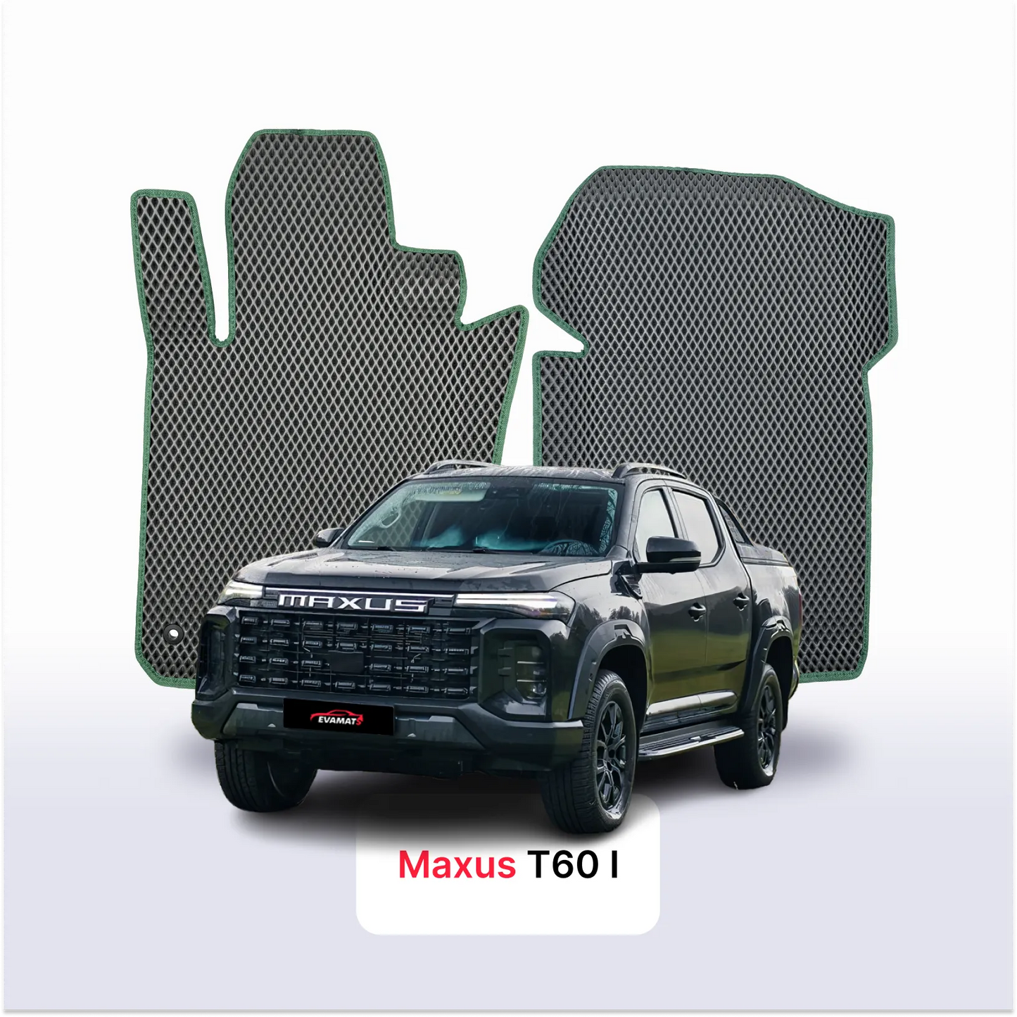 EVA Dywaniki samochodowe od EVA MATS 3D do Maxus T60 1 gen 2016-2027 rok Pick-Up  podwójna kabina