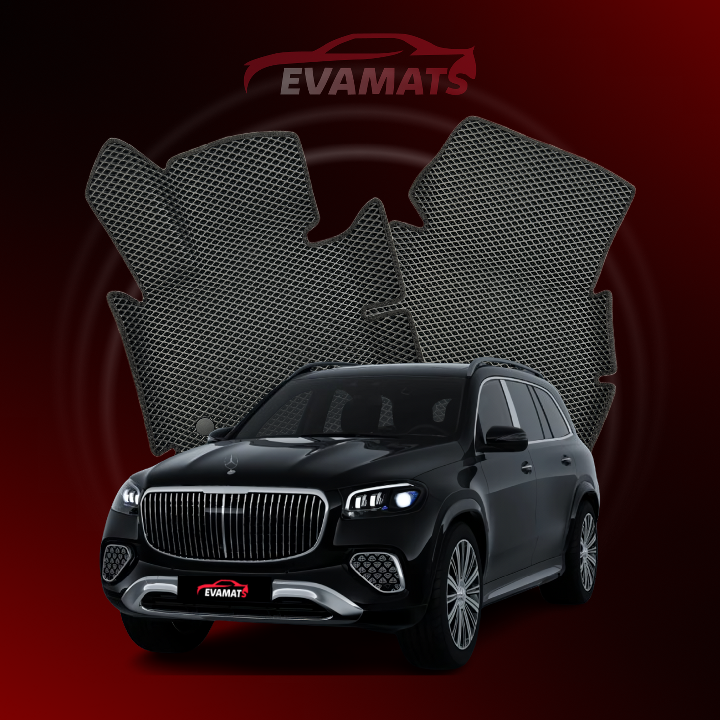 Dywaniki samochodowe EVAMATS do Maybach GLS(X167) 1 gen 2019-2024 rok SUV 5-Osobowy