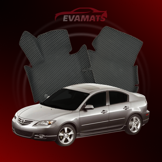 Dywaniki samochodowe EVAMATS do Mazda 3(BK) 1 gen 2003-2009 rok SEDAN