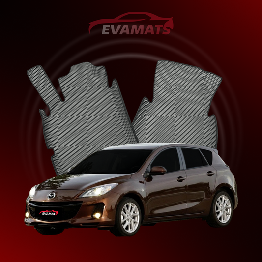 Dywaniki samochodowe EVAMATS do Mazda 3(BL) 2 gen 2008-2013 rok HATCHBACK 5 drzwi