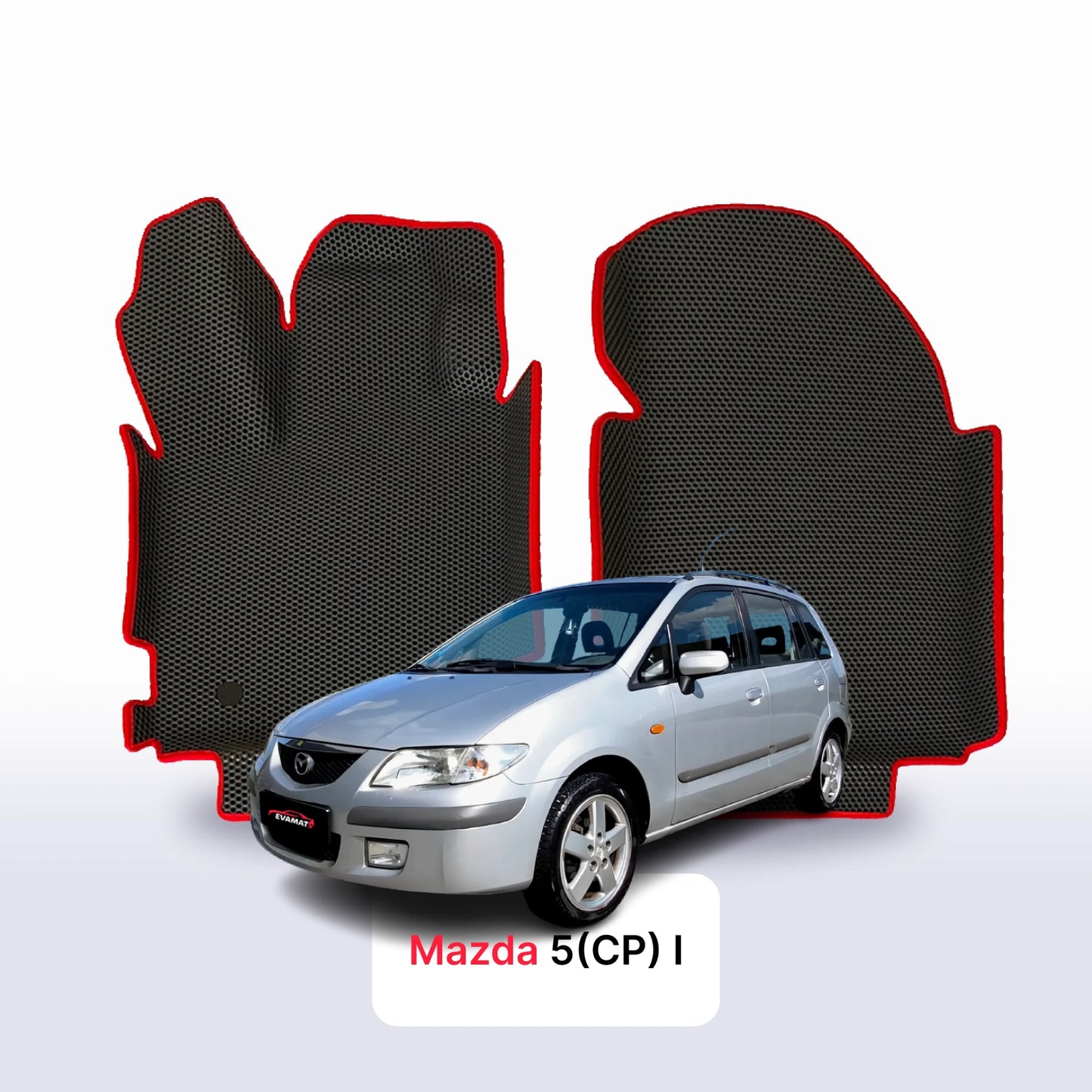 Коврики EVAMATS для микроавтобуса Mazda 5(CW) 2-го поколения 2010-2018 гг.