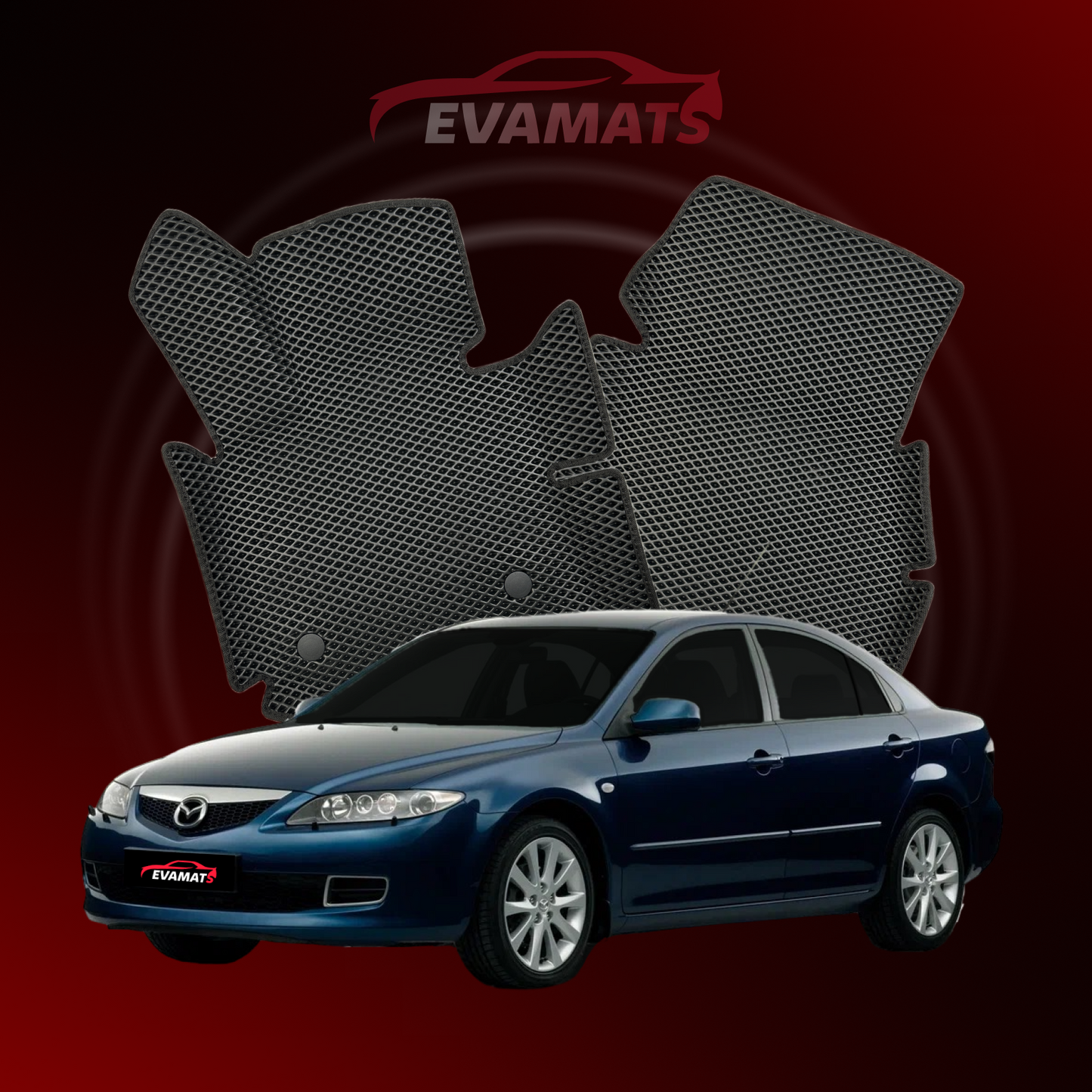 Dywaniki samochodowe EVAMATS do Mazda 6(GG) 1 gen 2002-2008 rok SEDAN