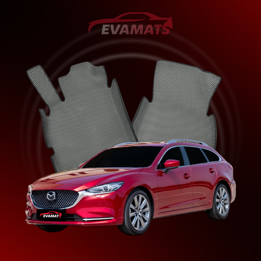 Dywaniki samochodowe EVAMATS do Mazda 6(GJ) 3 gen 2012-2023 rok KOMBI