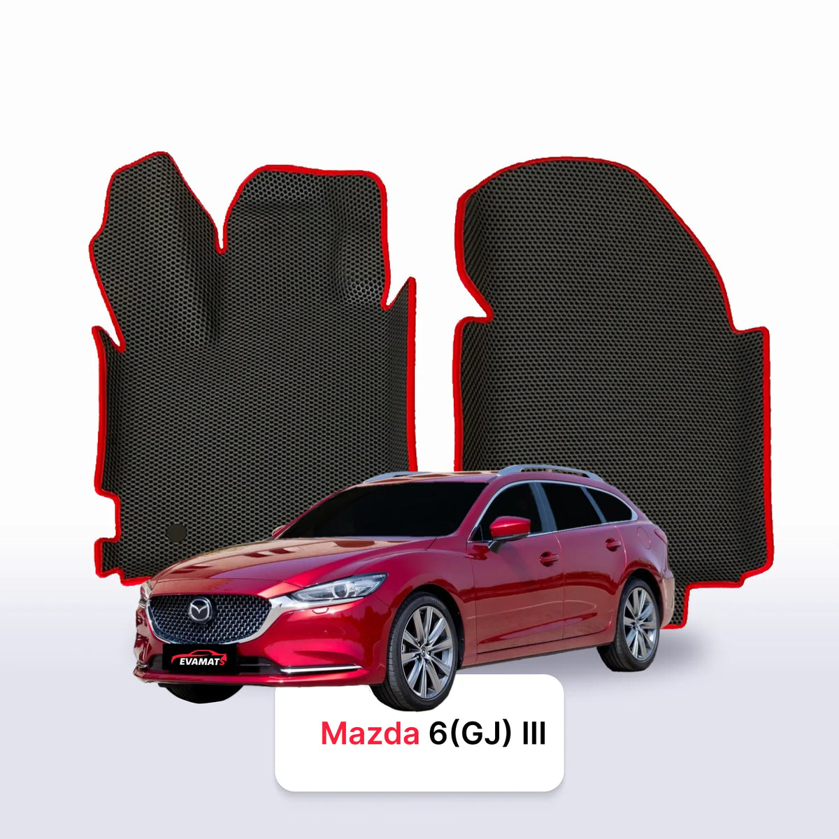 Custom-Fit 3D EVA Car Mats for Mazda 6 GJ III gen 2012–2025 year Estate