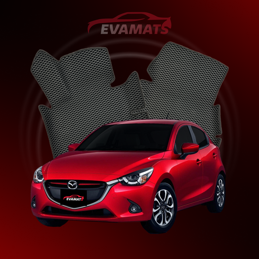 Dywaniki samochodowe EVAMATS do Mazda Demio(DJ) 4 gen 2014-2019 rok HATCHBACK 5 drzwi